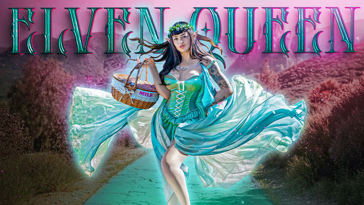 [Milfty] - Brunette Elf Queen Pantyless and Craving Cum - Charlie Valentine - Axel Haze