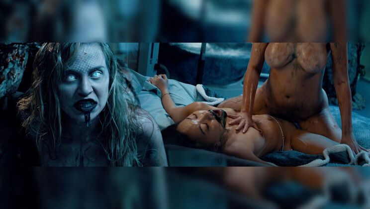 [Parasited] - Small Tits Innocent Face Asian Lesbian Scissoring Session - Blake Blossom - Kimmy Kim