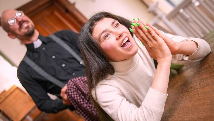 Deepthroat Blowjob Before Anal Penetration