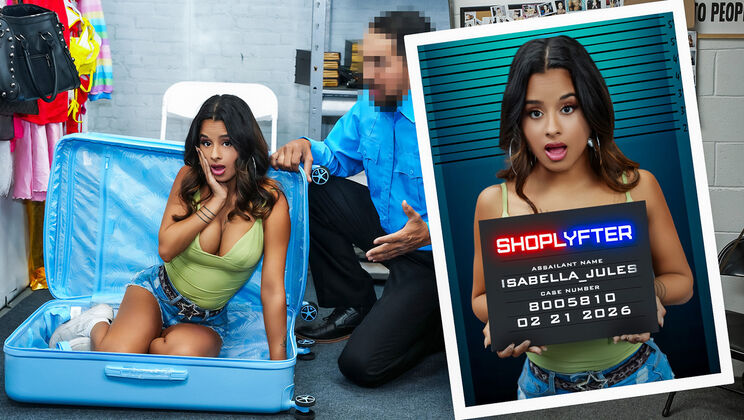 Isabella Jules Tiny Thief Sucks Juan Largo's Dick